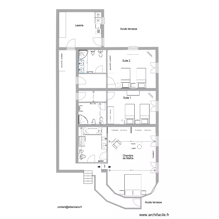 JULIA REZ de JARDIN. Plan de 