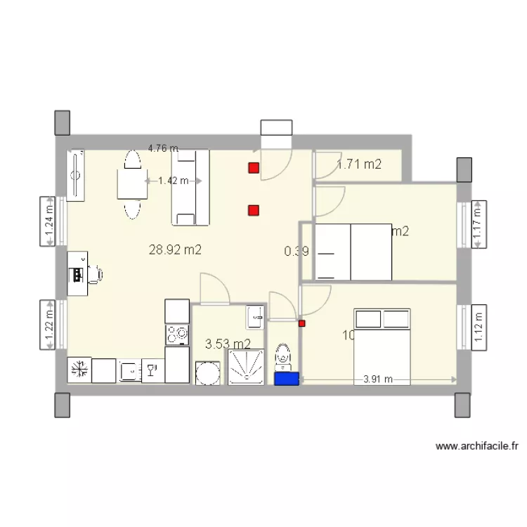 apartamendua plano justu version 4. Plan de 