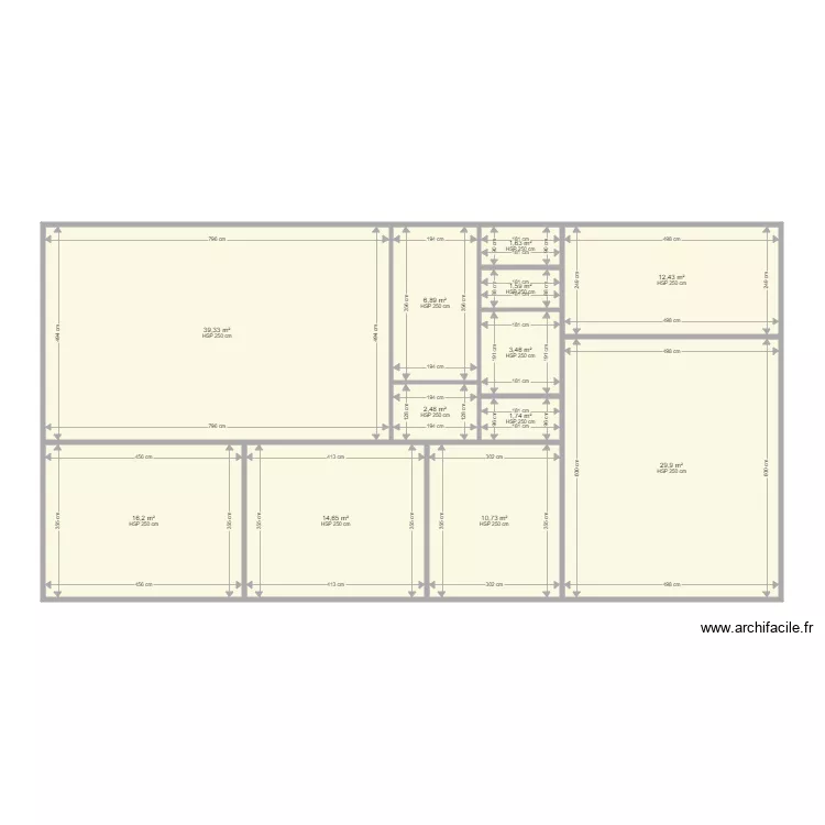 maison les arcs. Plan de maison les arcs. Plan de