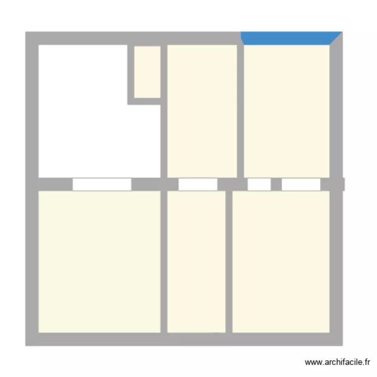 MELIN BONNEAU. Plan de 