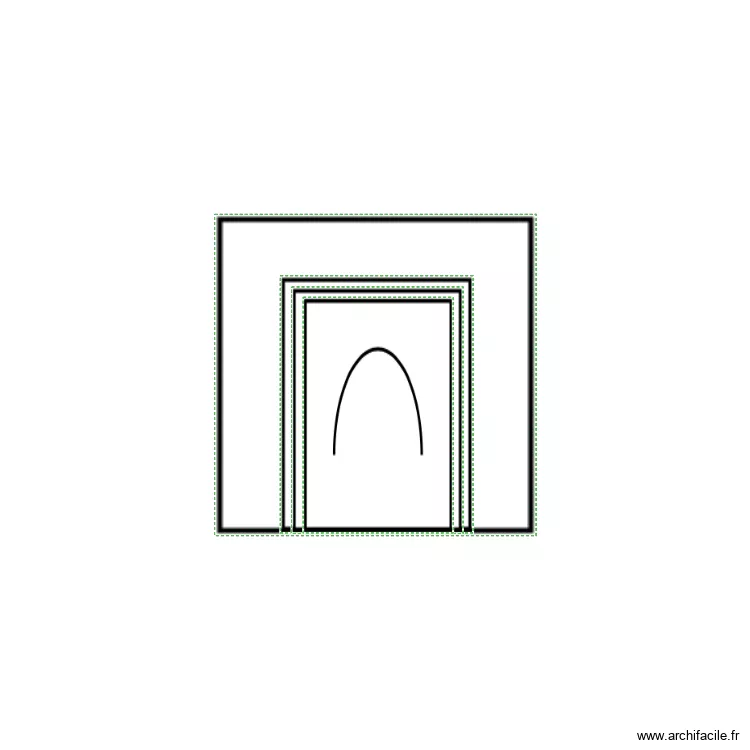 Cheminée orangeraie 3. Plan de Cheminée orangeraie 3. Plan de