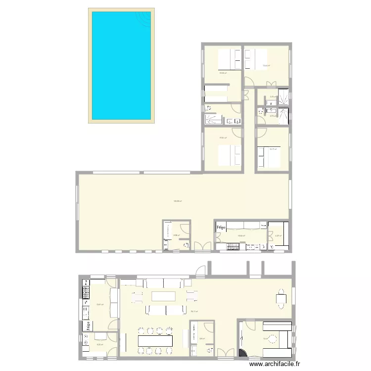 maison essaouira. Plan de 
