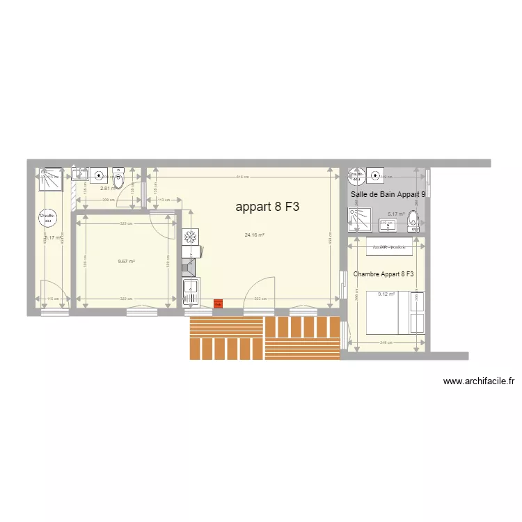 pierre de bresse Le Moulin fevrier 2020 Appartement 8. Plan de pierre de bresse Le Moulin fevrier 2020 Appartement 8. Plan de