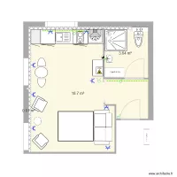 VR 9 Lausanne meubl&eacute; studio II