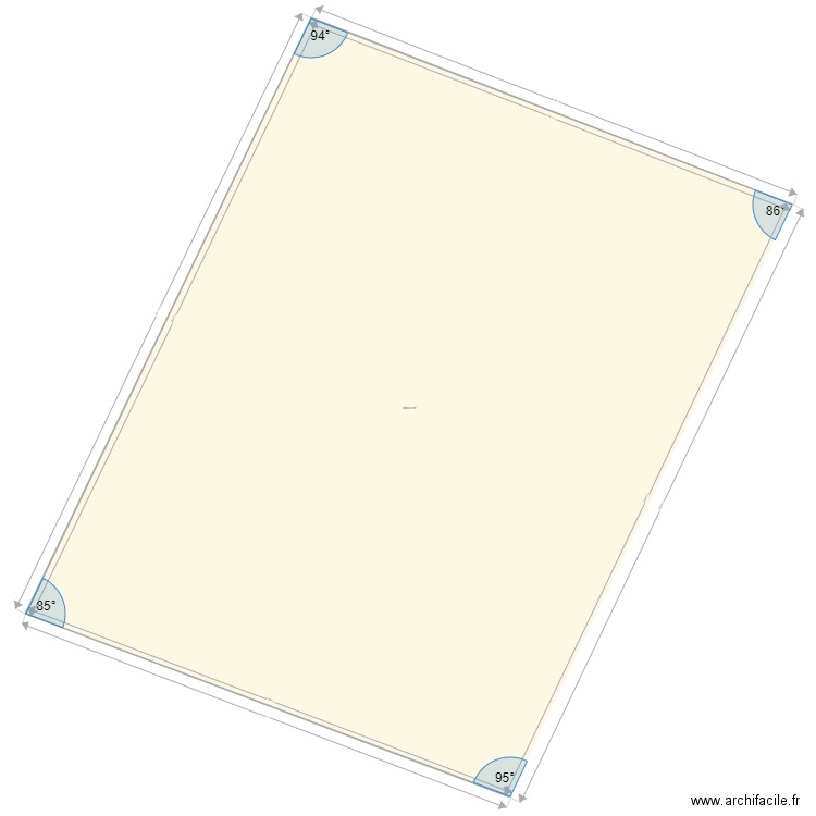 TERRAIN . Plan de 0 pièce et 0 m2