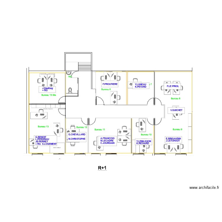 ecti eEage . Plan de 0 pièce et 0 m2