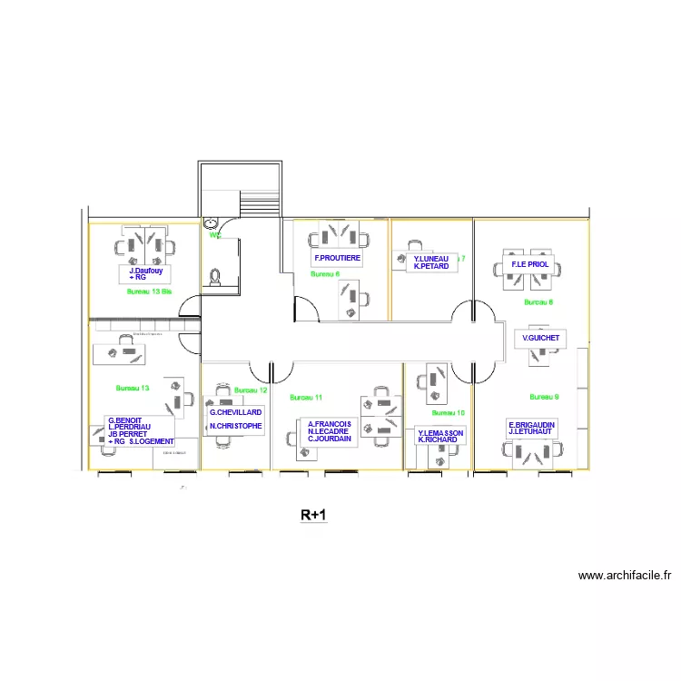 ecti eEage . Plan de 