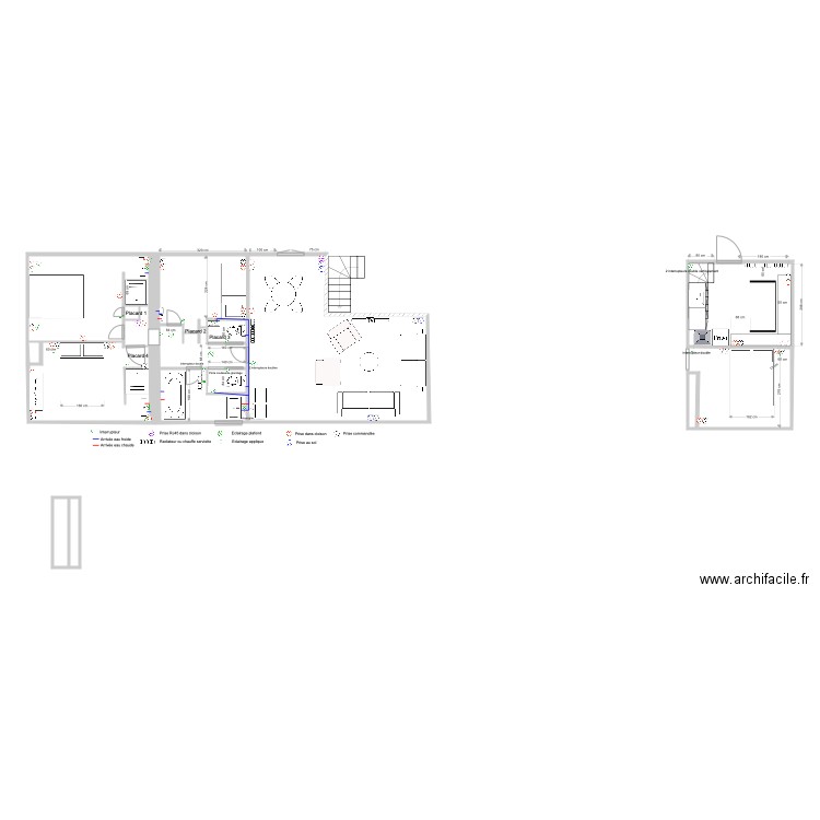 Gite final. Plan de 0 pièce et 0 m2