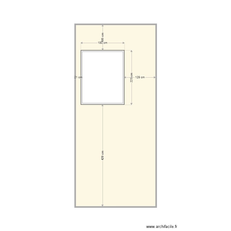 wall 46 3 window X 3. Plan de 0 pièce et 0 m2