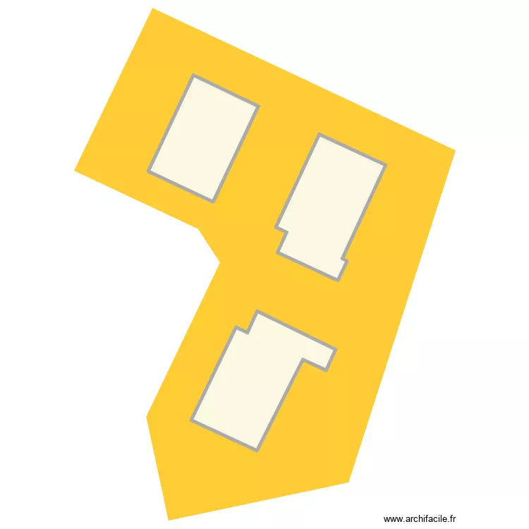 Cotes de fond de trottoir. Plan de 