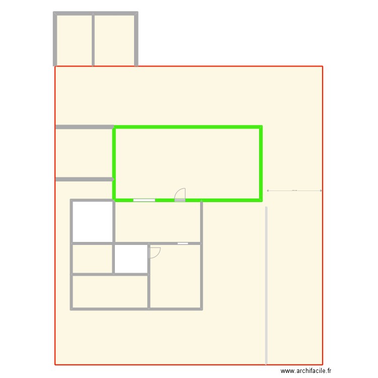 Perso MD 6. Plan de 9 pièces et 444 m2