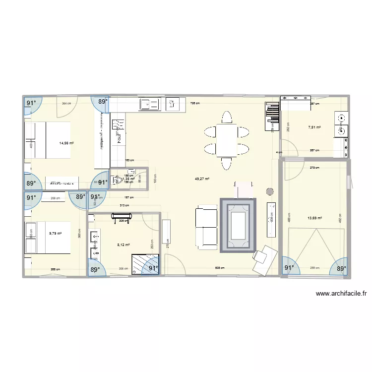 babeau seguin. Plan de 
