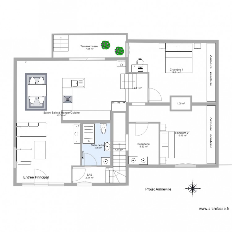 AFTAG. Plan de 0 pièce et 0 m2