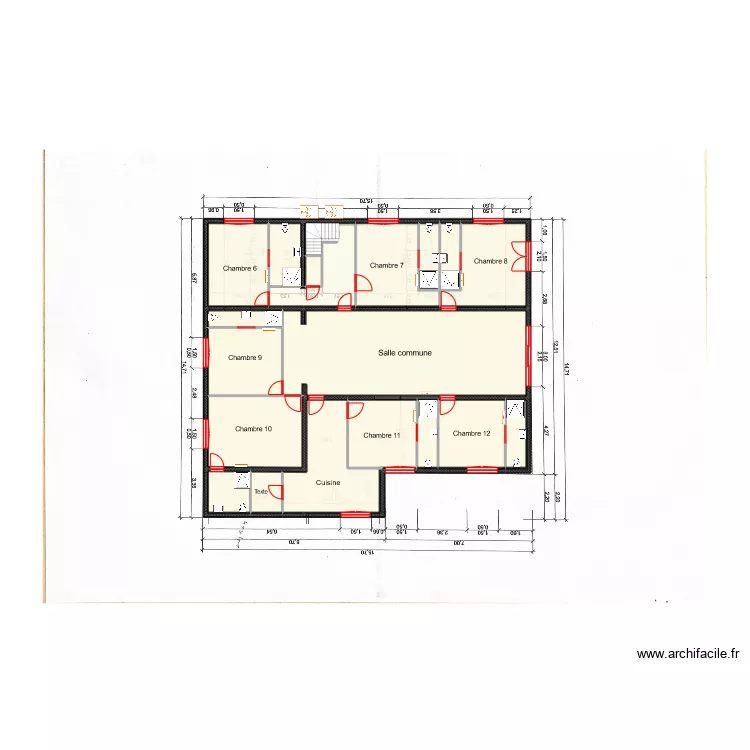 COLOC S/SOL. Plan de 