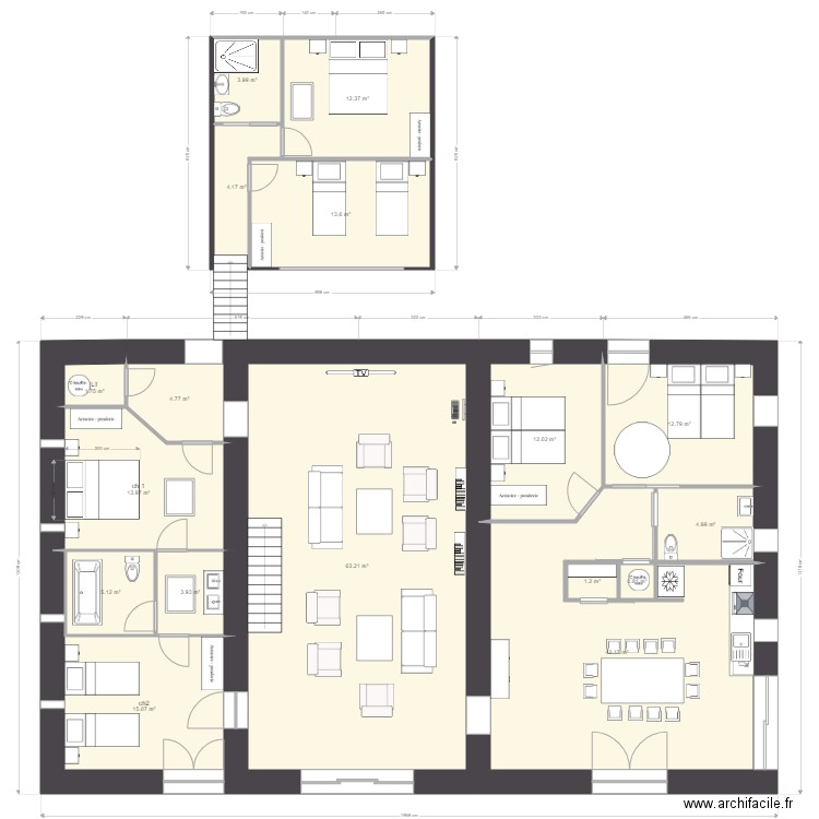 gite 14 02 2019 ?. Plan de 0 pièce et 0 m2