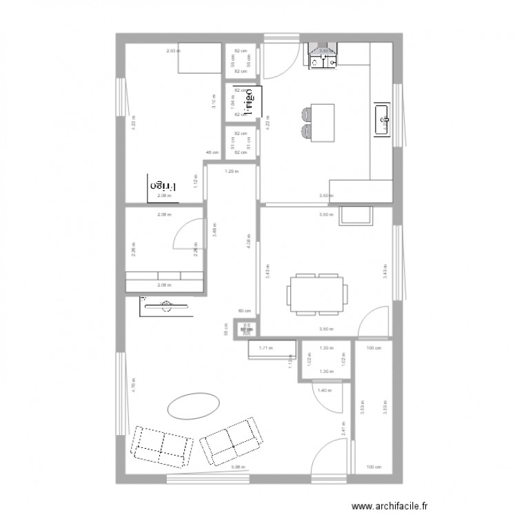 rez chaussée. Plan de 0 pièce et 0 m2