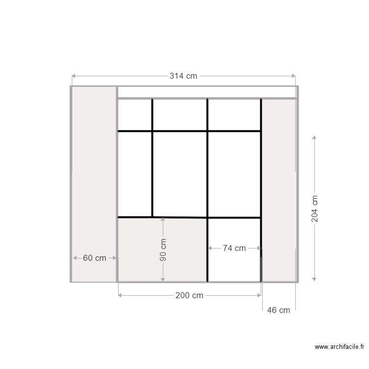 option 4. Plan de 0 pièce et 0 m2