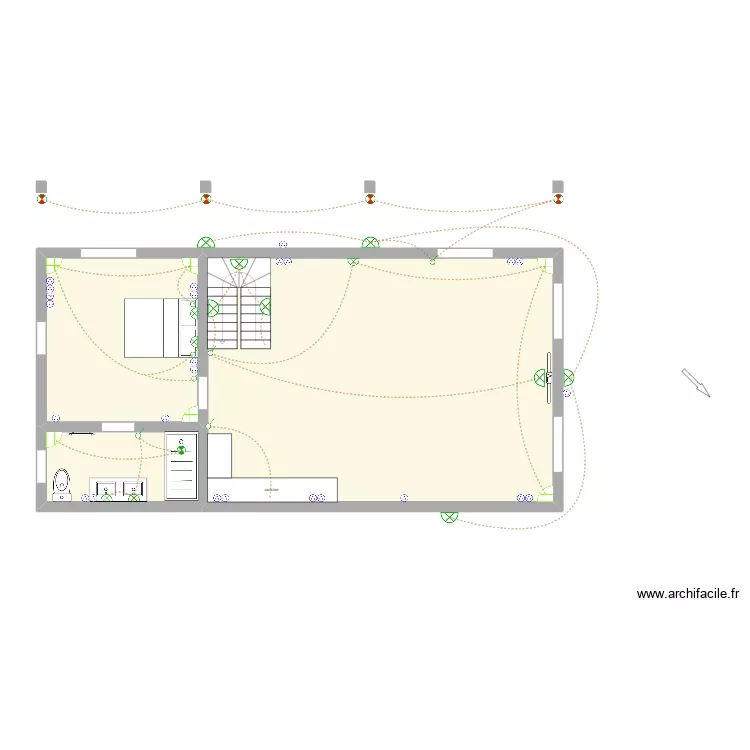 DOMAINE DE REVE EXTENSION ETAGE. Plan de DOMAINE DE REVE EXTENSION ETAGE. Plan de