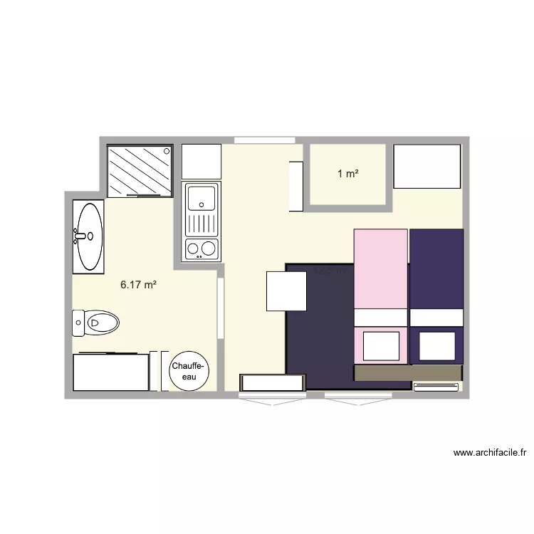 hypothetique home. Plan de 