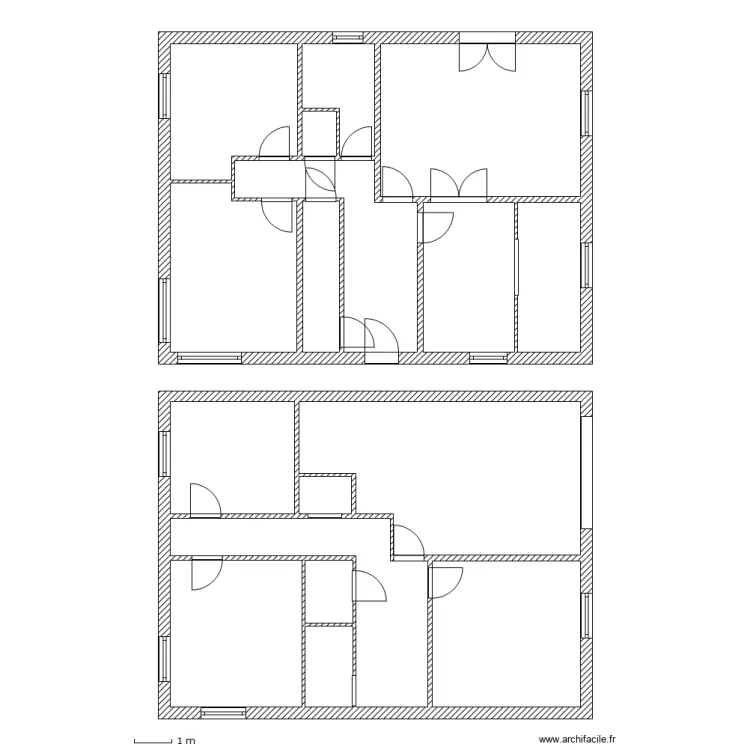 BENNI - STRASBOURG. Plan de 