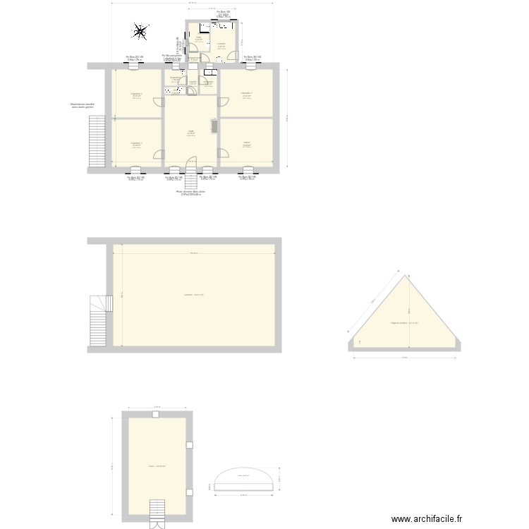VENIAT Martine. Plan de 0 pièce et 0 m2
