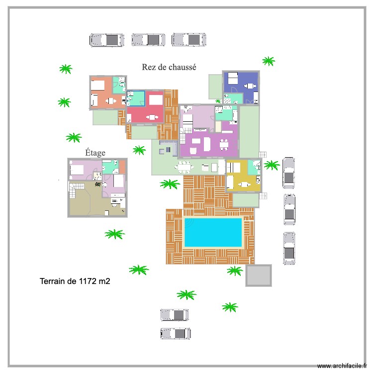 Perillon. Plan de 0 pièce et 0 m2