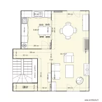 Crevenat porte cuisine entr&eacute;e