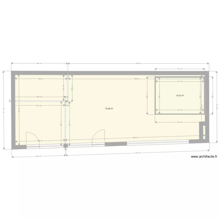 Aubrun. Plan de 