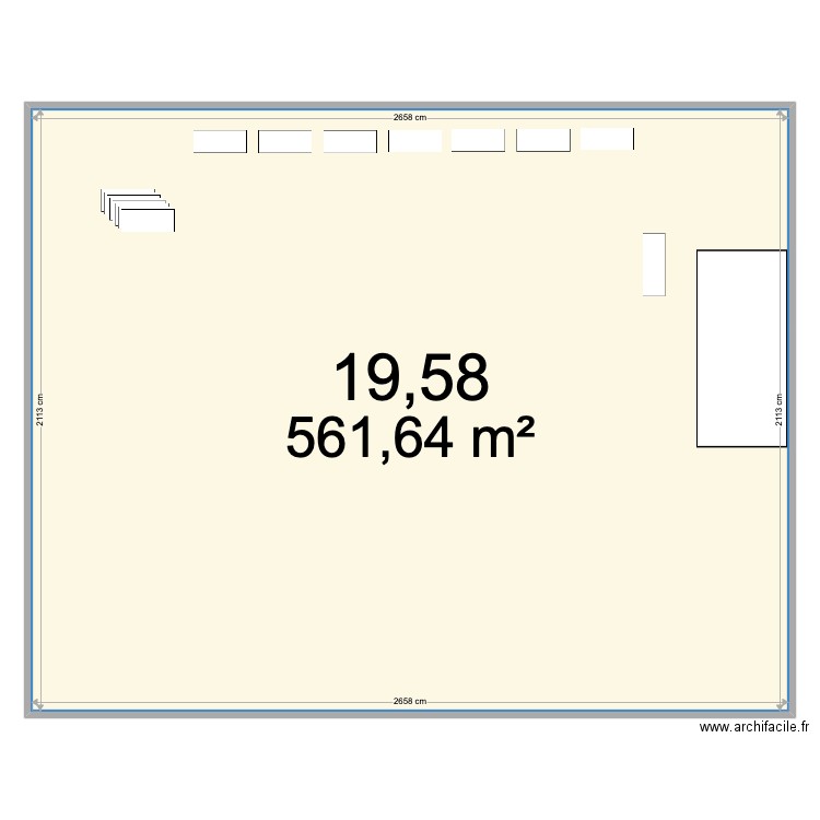 grande salle SP. Plan de 0 pièce et 0 m2
