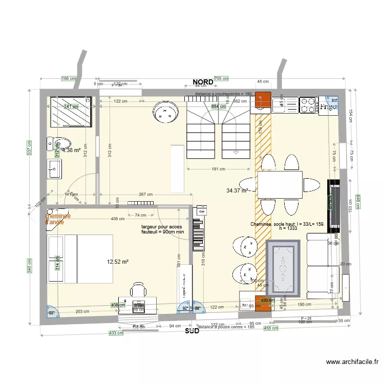 RDC Pinceloup 1 Option8. Plan de 