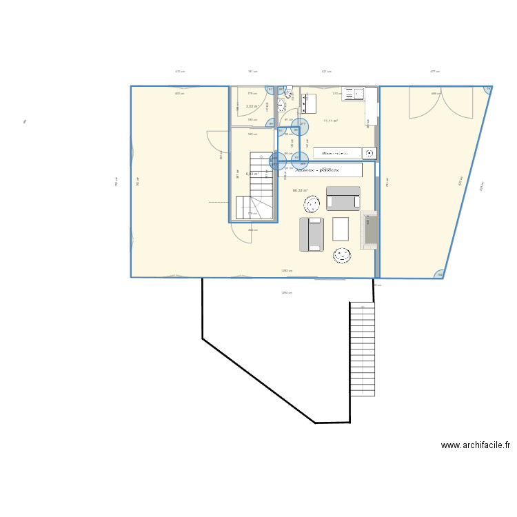 intérieur RCH ST ARCONS Octobre 2023 2. Plan de 4 pièces et 107 m2