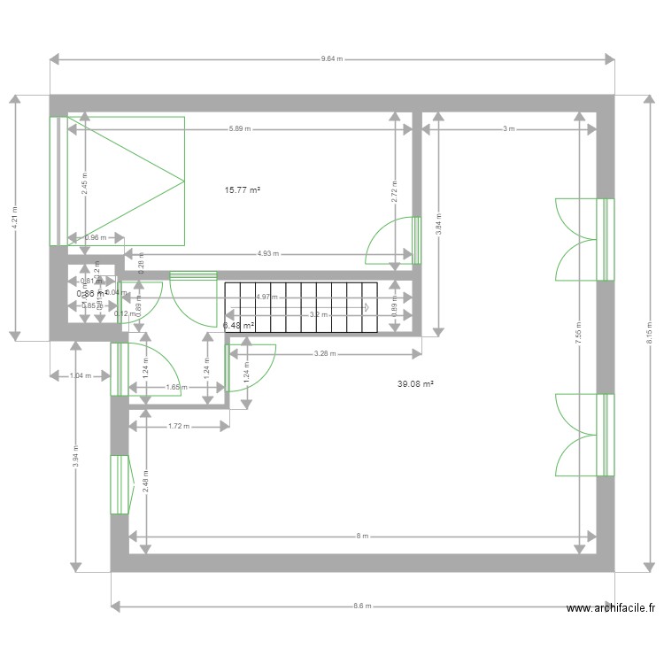 Boulbes. Plan de 0 pièce et 0 m2