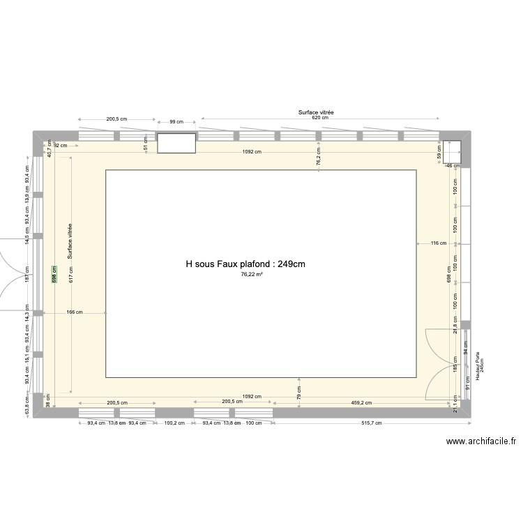 salle de musique . Plan de 0 pièce et 0 m2