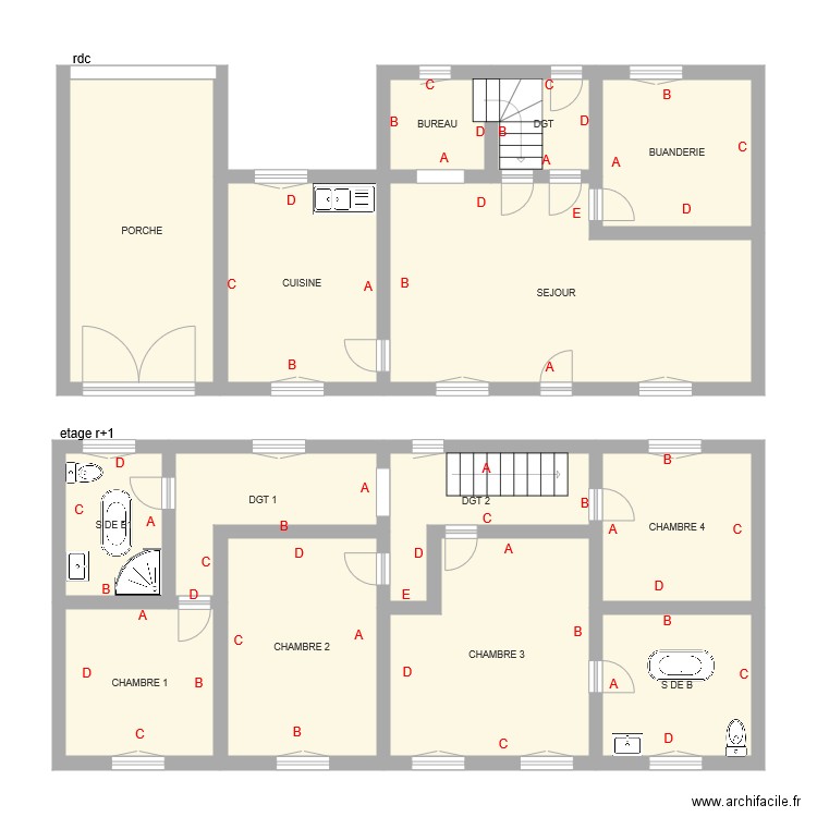 seagrove. Plan de 0 pièce et 0 m2