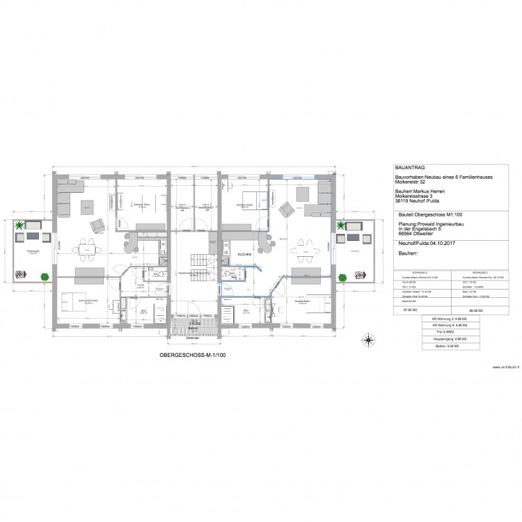 DACHGESCHOSS Markus Herren. Plan de 0 pièce et 0 m2