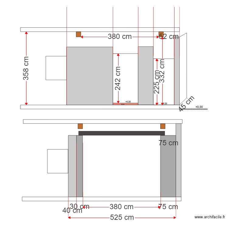 CLAVEREAU. Plan de 0 pièce et 0 m2