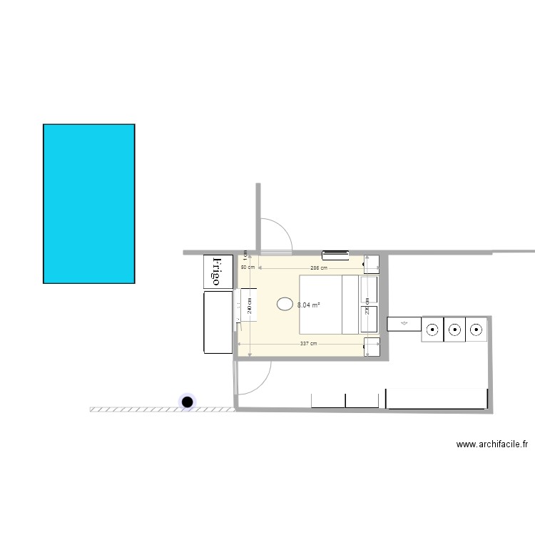 chambre neviot2b. Plan de 0 pièce et 0 m2