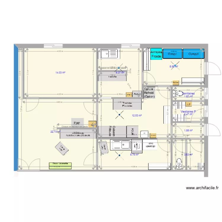 St JO SARE 003. Plan de 