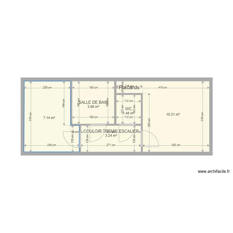 PLAN 1er Etage. Plan de 