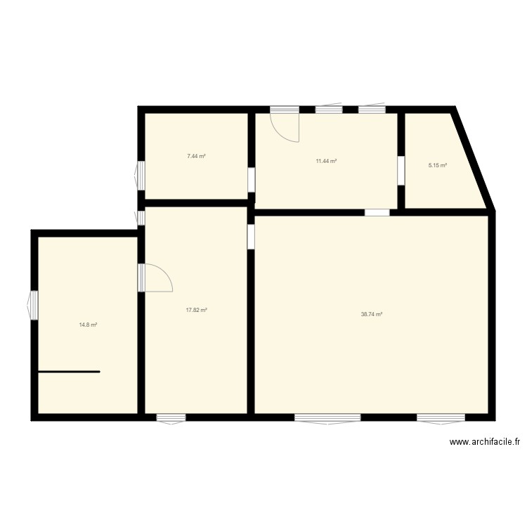 Projet St igny. Plan de 0 pièce et 0 m2