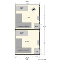 MAISON TEMOIN PLAN MASSE