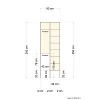 Placard Chambre arrière