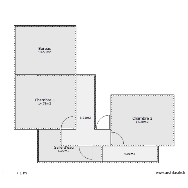 Plan Maison 1er. Plan de 0 pièce et 0 m2