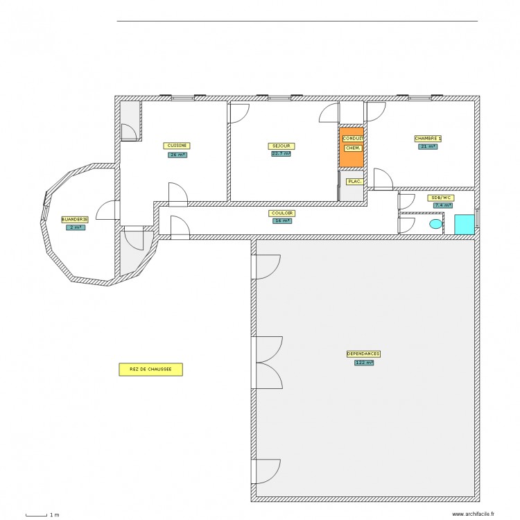 SCI SAGA. Plan de 0 pièce et 0 m2