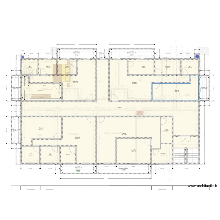 LK etage 1 proposition 12. Plan de 0 pièce et 0 m2