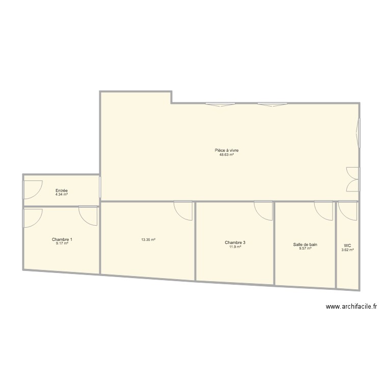 Blainville RdC. Plan de 0 pièce et 0 m2