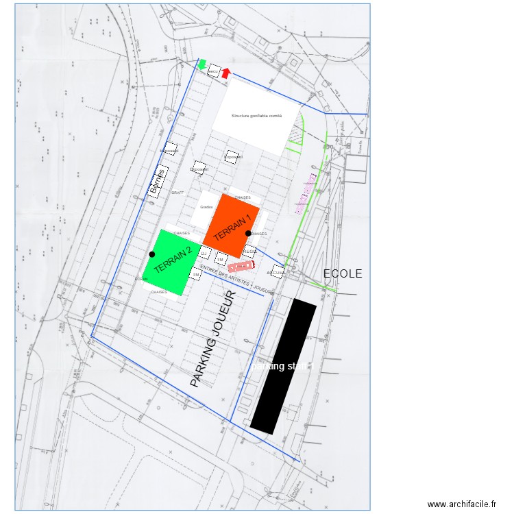 VILLAGE BASKET 3X3. Plan de 0 pièce et 0 m2