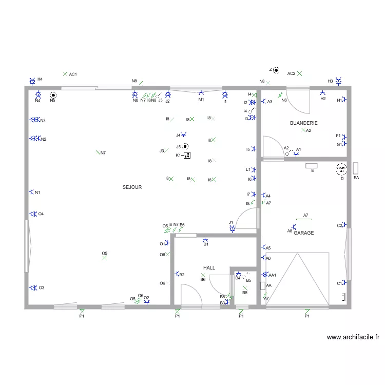 greg lens rez. Plan de 