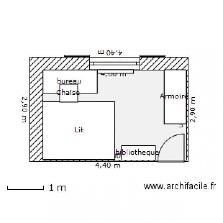 Chambre Cédric 4. Plan de 0 pièce et 0 m2