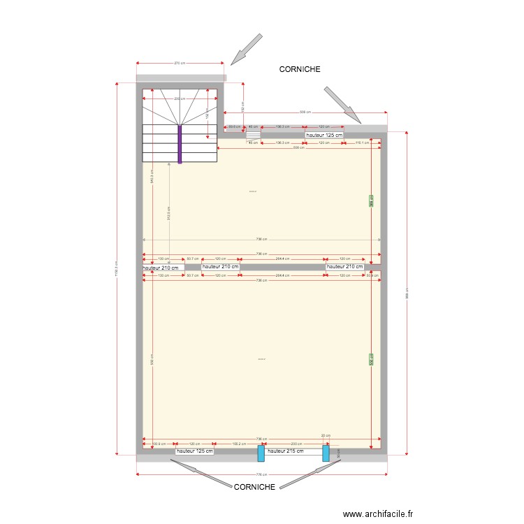 2eme etage LOT A  gros oeuvre 12 01 2020. Plan de 0 pièce et 0 m2